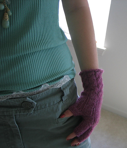 Snuggles Fingerless Gloves photo 1
