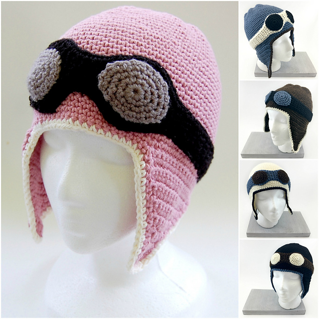 Ravelry: Aviator Hat pattern by Jessica 