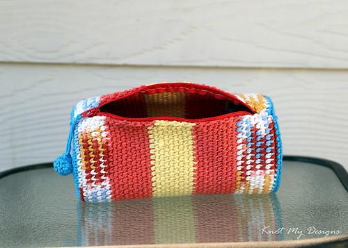 Tangerine Punch Zipped Pouch photo 2