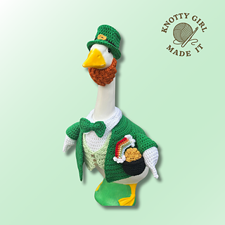 Ravelry: Leprechaun Porch Goose pattern by Knotty Girl Made It