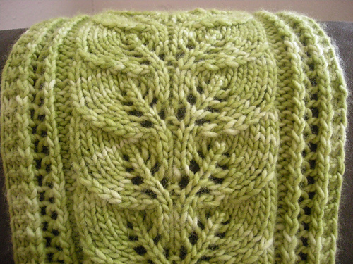 Column of Leaves Scarf photo 1