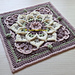 Brianna Afghan Square pattern 