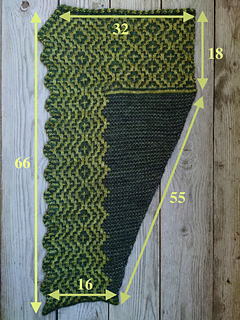 After blocking  - cm