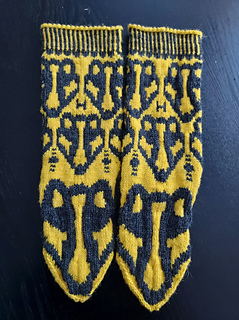 Sock in solid colors