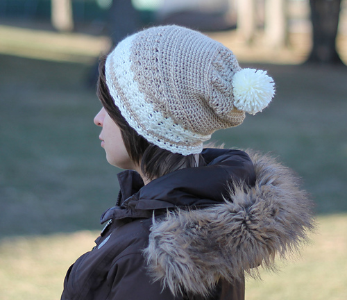 Slouchy winter hat photo 1