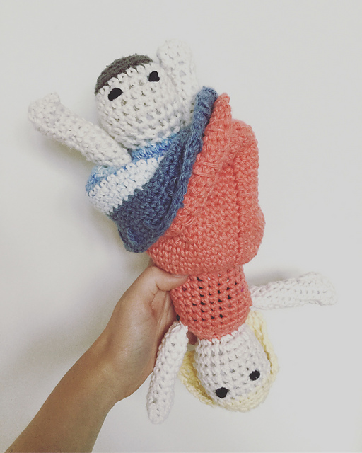 Ravelry The UpsideDown Doll pattern by Gretchen Miller