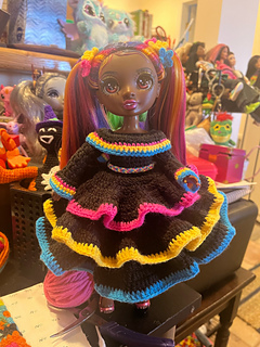 3-tiered party dress