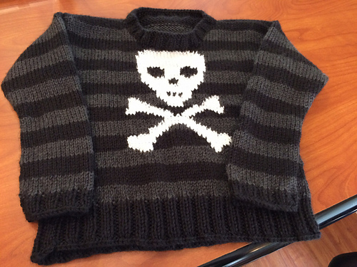 Skull & Crossbones Genser - kpollard22