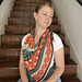Orange Blossom Bandanna pattern 