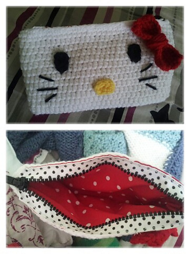 Hello Kitty Zippered Wristlet photo 4