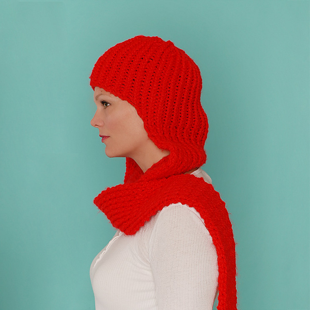 hat scarf combo knitting pattern