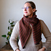 Hot Cocoa Bias Striped Scarf pattern