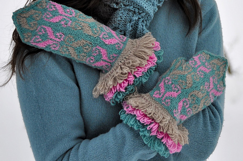 Vott med hjerter og løkker - Photo: Cathrine Glette/Jan Erik Lothe