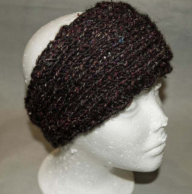 Ravelry Fall Knit Head Wrap pattern by Kristin Roach