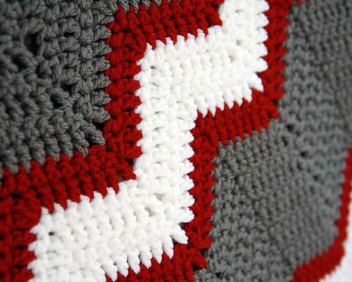 Vintage Chevron blanket photo 4