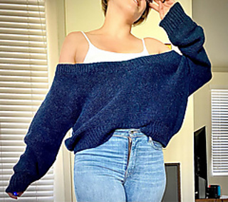 Ravelry: Sweater with a Twist pattern by Chuffed Crow Creations