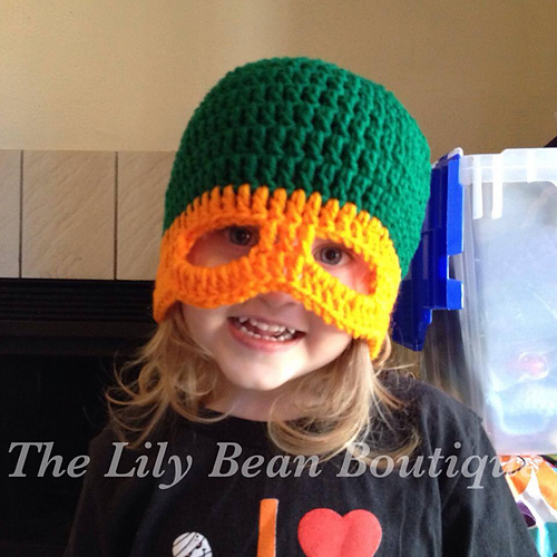 Baby Teenage Mutant Ninja Turtles TMNT Lue - 5 Størrelser - ktlynn1992