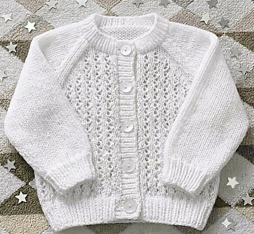 Lace Baby Cardigan
