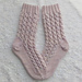 Mock Cable Socks pattern