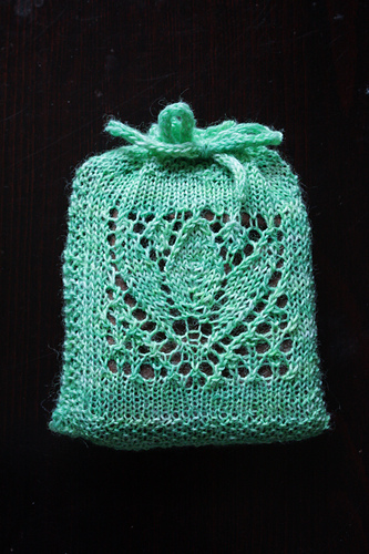Margaret Tulip 9" Dishcloth Afghan Block Square photo 4
