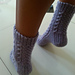 Coin and Moss Socks pattern 