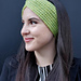 Häkelstirnband mit Twist pattern