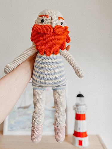 Tom the Sailor-doll - Yulia Vladimirova