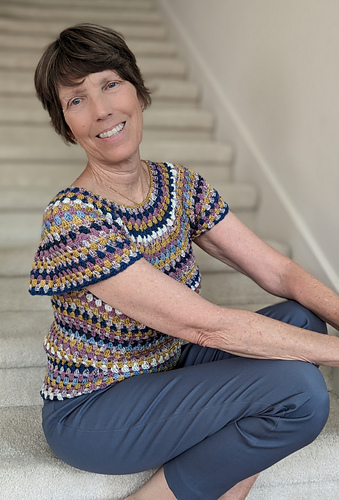 Scrappy Granny Tee - bylandrum