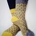Gemini Socks pattern 