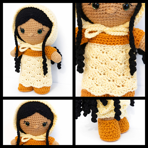 Weebee Doll - Regency Outfit with Bonnet