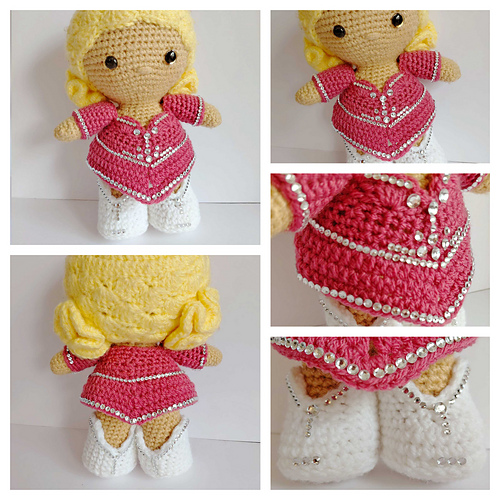 Weebee Doll - Rhinestone Dolly Outfit