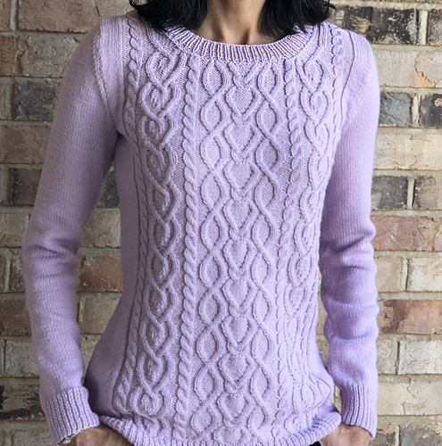 Ravelry: Sestina Pullover pattern by Cheryl Toy