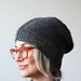 Split Slouch Hat pattern 