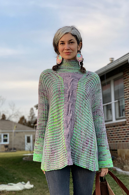 Ravelry: Pretty Things Poncho pattern 