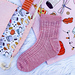 Dragonfly Socks pattern 