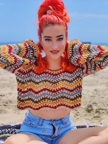 Våget Genser - BaiRetro