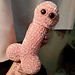 Crochet Peter Pecker Pen!s Pillow pattern 