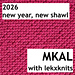 2026 new year, new shawl pattern 