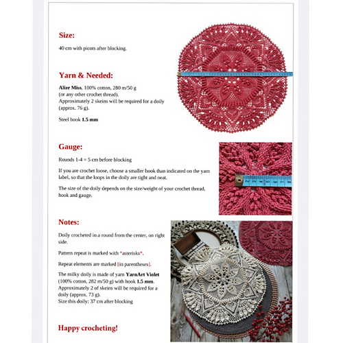 Ravelry Gloria pattern by Elena Bojkova