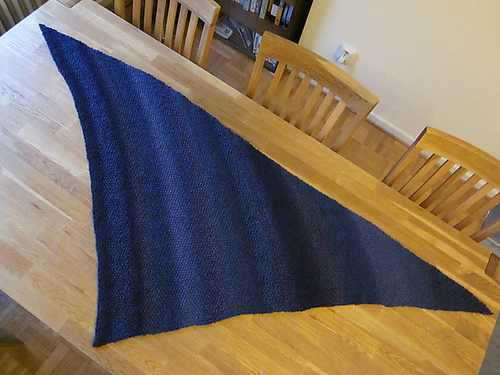 Blue Heather Shawl photo 2