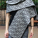 Geometric Double Knit Scarf pattern 