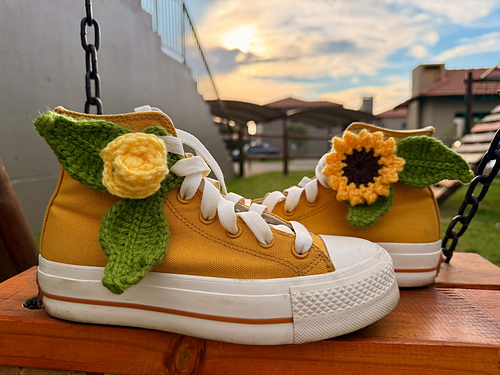 3 in 1 Flower Shoe Wings