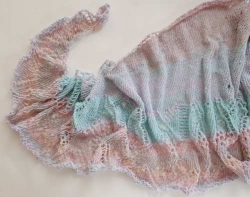 Neapolitana sjal - bylettysknits