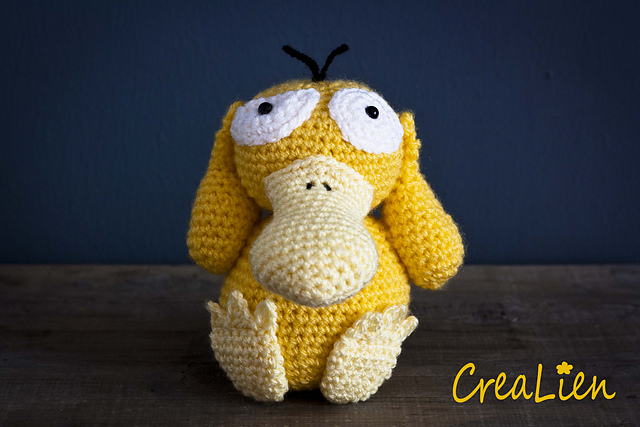 psyduck plush pattern