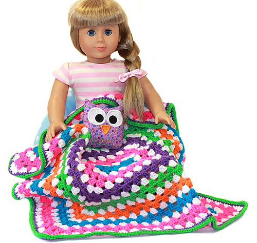 With Love from Gran Blanket - Dolls photo 1
