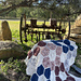 Hexi Blooms Blanket pattern 