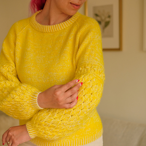 Ravelry: Star Jasmine Pullover pattern by Ksenia Naidyon