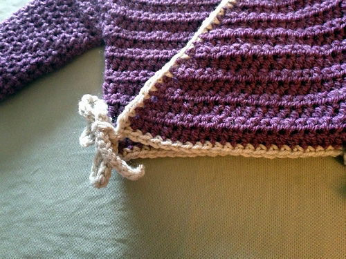 Newborn Wrap Sweater photo 9