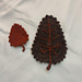 Leaf Coaster pattern 