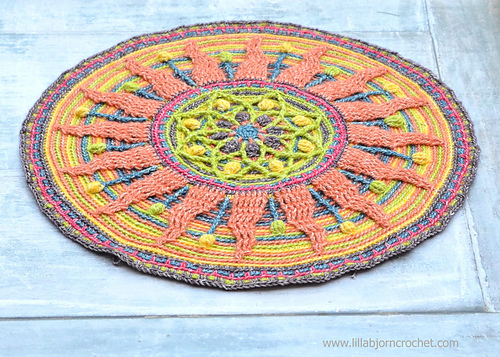 Sunny Mandala Overlay Crochet 다른 모습 3